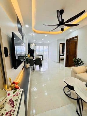 Cho thuê căn hộ rộng rãi, thoáng mát, đầy đủ nội thất CT5 VDT.