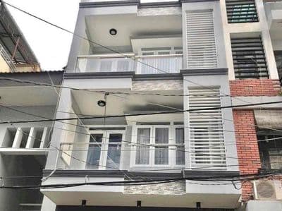 Cho Thuê Nhà 1 Trệt 3 Lầu 4PN 5x18m Mặt Tiền KDC Hoàng Quốc Việt