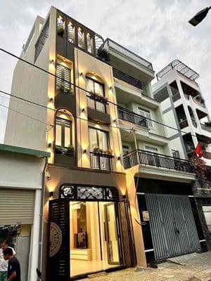 Cho Thuê Nhà 2 Mặt Hẻm Full Nội Thất 5PN