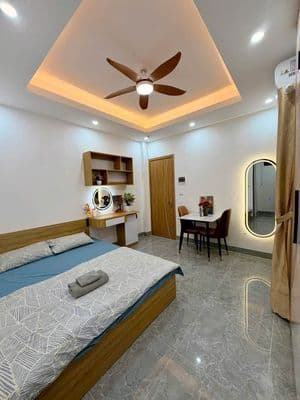 Bán nhà 77m2 Lê Đức Thọ, 8 tầng, thang máy, full nội thất