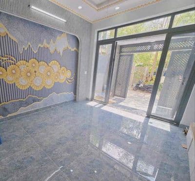 Nhà 1 trệt 2 lầu 4PN hẻm xe hơi gần đường Lò Lu, gần Vinhome Q.9