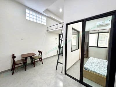 Cho thuê căn hộ 1PN gác lửng Hòa Xuân, Cẩm Lệ