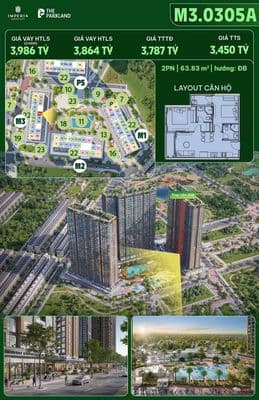 Bán căn hộ 2PN view triệu đô