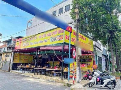 Mặt bằng kinh doanh góc 2 MT Đường 30/4 gần Becamex tower 8x10m.