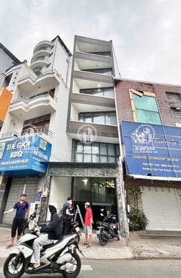 Cho thuê tòa nhà mặt tiền bình giã 4,5x20m hầm + 6 tầng - thang máy