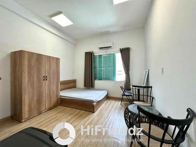 Cho thuê Studio cửa sổ lớn_Full NT_Mặt tiền đường gần Chợ Bến Thành