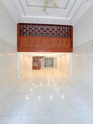 Nhà MT Hẻm 10M 29 Lê Đức Thọ 5x20 Lững + 3 Lầu 5PN 6WC 35triệu/tháng