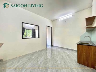 Khai trương 1 phòng ngủ ngay ngã tư hàng xanh_ban công cửa sổ
