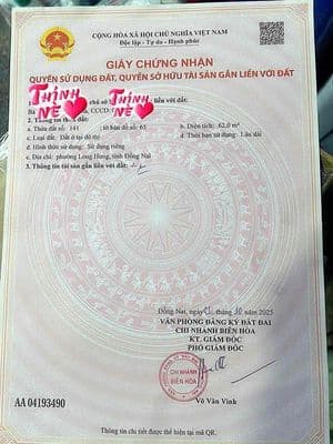 Bán đất sổ riêng Long Bình Tân siêu ngon đường ô tô giá thương lượng