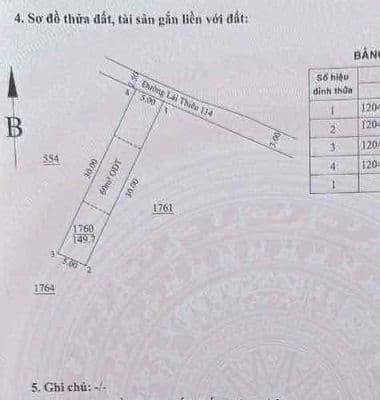 Đất thổ cư 150m² – ngay chân cầu phú long – đường xe tải 6m xây tự do