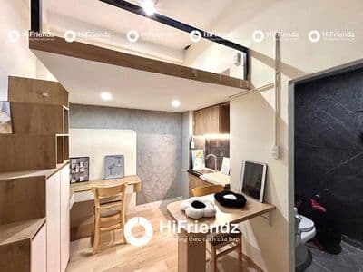 Phòng gác siêu mới, phường chợ lớn, 3-4 người ở
