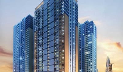 Căn hộ Soho Residence, 100 Cô Giang, Q1, 60m2, 18tr, 2pn, ntcc