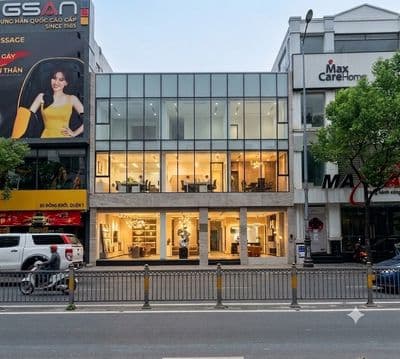 Tòa nhà mặt tiền 13m nguyễn văn trỗi phú nhuận, trệt 3 lầu dtsd ~400m2