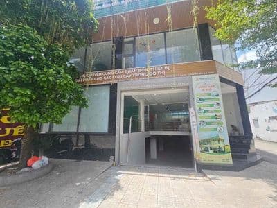 Cho thuê nhà góc 2 mặt tiền đường phan văn trị 15x20m có 1 lửng