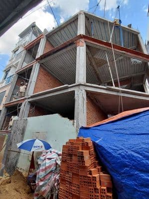 Nhà hẻm xh 4m huỳnh thiện lộc mới 100%