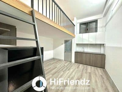 Cho Thuê Căn Hộ Gác Full Nội Thất 4ng3xe Rộng 25m2 Ngay Cầu Kiệu Q1