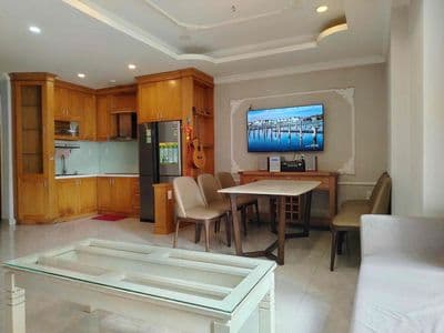 Căn hộ 2PN 2WC 78m2 đầy đủ nội thất The Gold View