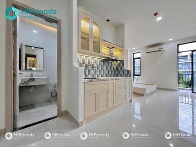 Căn hộ studio ban công | full nội thất | ngay đh bách khoa