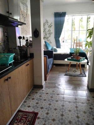 Cho thuê căn hộ ban công style siêu thơ ở trần hưng đạo quận 1 giá rẻ