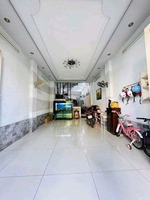 GẦN CV, COOPMART Nhà MTNB 12m khu Tên Lửa 4x25m 4 tầng 4PN CÓ N.THẤT