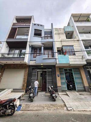 cho thuê nhà mặt tiền đối diện công viên kdc Bình Phú