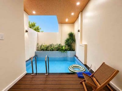 244 cho thuê nhà 3 tầng có hồ bơi kiệt hoàng diệu