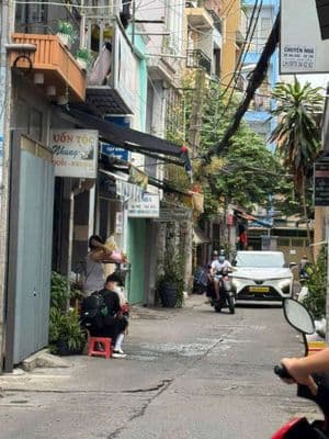 Nhà hẻm xe hơi thông buôn bán kd tốt Phần Văn Trị p5