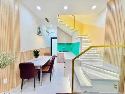 Nhà mới 100% Hẻm Tây Thạnh 3,2x13m 1 lầu 3 PN