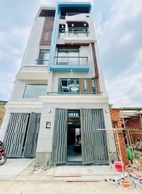 Nhà Full nội thất hẻm 413 Lê Văn Quới: 4mx13m đúc 1 lửng 3 lầu