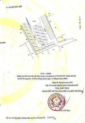 bán dất góc hai mặt tiền khu biệt thự Phú thuận