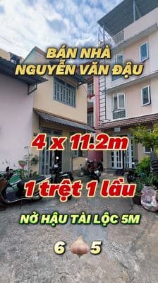 Nguyễn văn đậu - chỉ sau 1 căn mặt tiền - hẻm ô tô - còn thương lượng