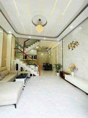 Bán Nhà 3 Tầng - Ngang Hiếm 5m - Đường 6m - Kế Aeon Tên lửa, Bình Tân