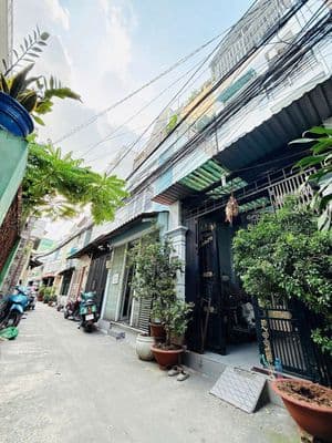 Bán nhà hẻm rộng thông đường Dương Bá Trạc P2 Q8