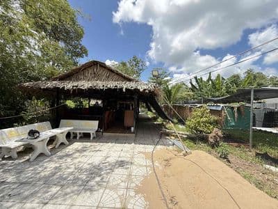Nhà vườn nghĩ dưỡng 1.000m2 ( 16,5m x 60m ) cách Bờ Kè Mương Khai 150m
