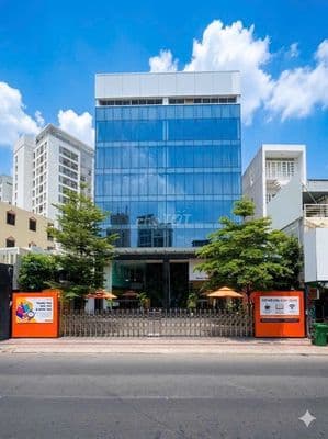 Cho thuê tòa nhà mặt tiền đường hai bà trưng mt 15m x 20m quận 3