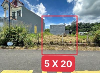 Đất mặt tiền kinh doanh sổ hồng thổ cư - ngay ngã 4 bến cá tân triều