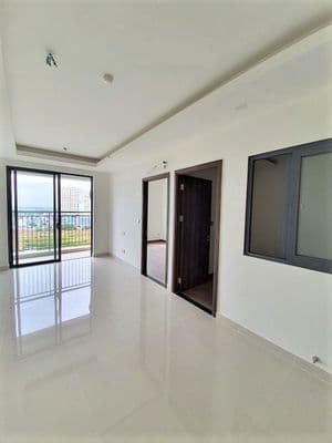 Cho thuê Q7 Boulevard 2PN 1WC nội thất cơ bản view đẹp tầng cao
