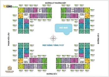 Block a, tầng 15 wiew ngoài yên tĩnh