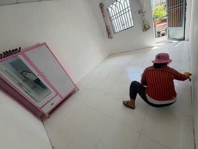 Nhà bán dt gần 40m2 đúc 2 tầng đường Trường Chinh, Q.12 giá 3ty6 TL