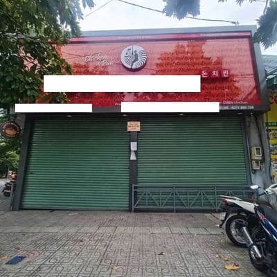 Cho thuê nhà góc 2 mặt tiền đường chế lan viên 8x21m cấp 4 trống suốt