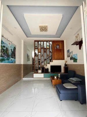 Bán nhà 1 trệt 1 lầu gần chung cư 4S Linh Đông, hẻm đep đồng bộ