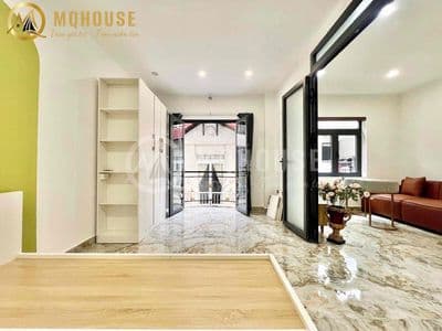 Chdv full nội thất - balcony - thang máy phan đăng lưu ngã tư hx