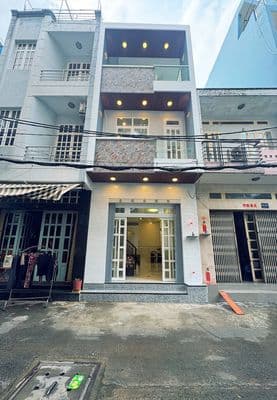 Nhà 3 lầu (4.5x10) hẻm xe tải 144 phạm văn chí