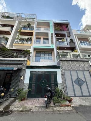 Cho thuê nhà hẻm 10m Tân Kỳ Tân Quý, Q Tân Phú (gần Eon Mall) - 4x16