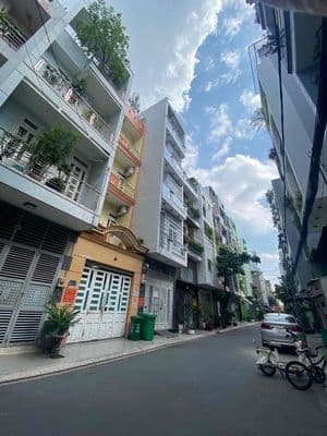 nhà quang trung lê văn thọ 5 tầng hẻm 6 m 6,5 tỷ