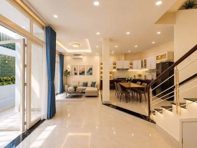 Giảm 1 tỷ- gần 60m2- hẻm xe tải thông- 4 tầng- ngang 7.3m- đẳng cấp