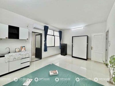 Cho thuê studio full nt - cửa sổ trời - gần đh vhu - huit - aeon tphu