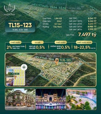 Nhà Phố Vinhomes Saigon Park