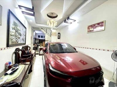 Xe hơi ngủ trong nhà-o ngay-63m2-4tầng-4pn-nơ trang long p13 bt-11,3ty