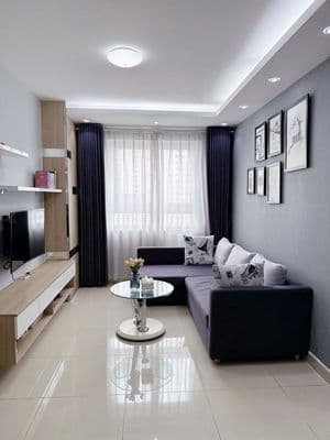 Cho thuê căn hộ Topaz City Q.8 2pn 2wc Full nội thất